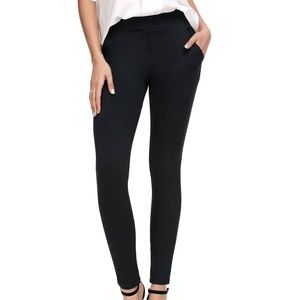 BLACK Stretch Yoga Dress Pants w Tummy Control